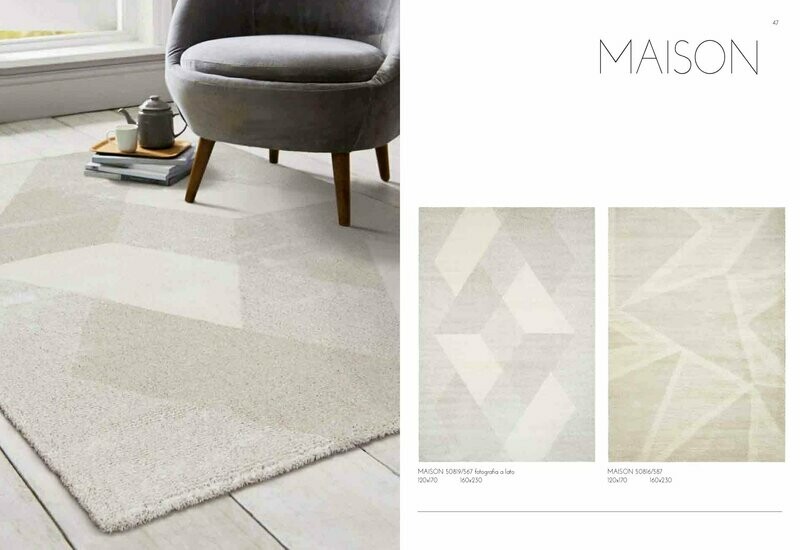Tappeto MAISON 55% Poliestere 45 % Polipropilene