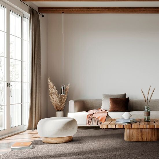 Moquette JADE ENSO per tappeti, misure personalizzabili, con bordatura perimetrale a filo