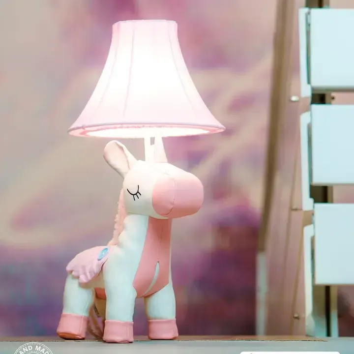 Elsa lampada Unicorno rosa
