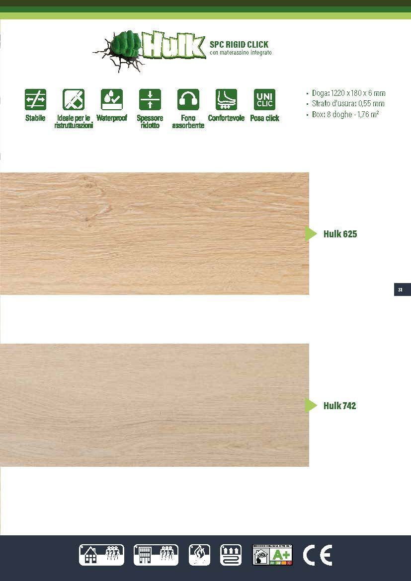 SPC RIGID CLICK SERIE HULK COLORE 625