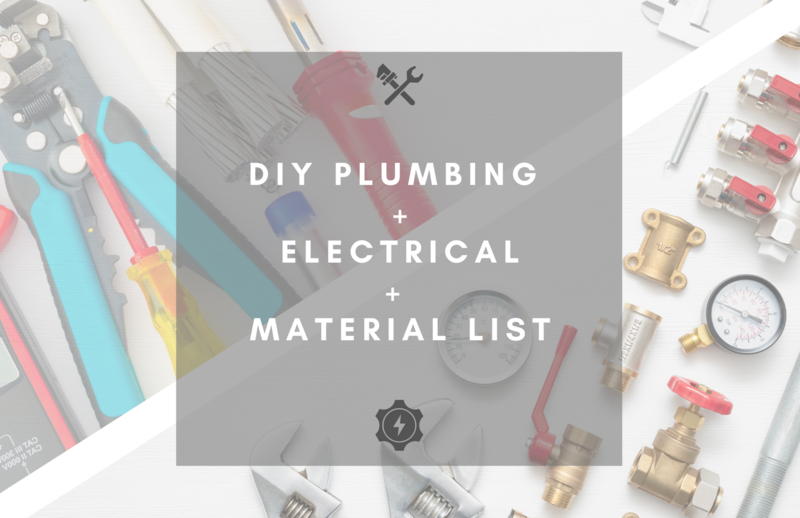 Professional DIY Plumbing & Electrical Package