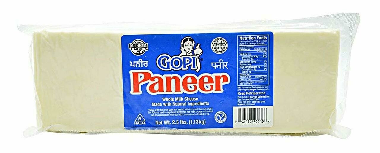 GOPI PANEER BULK 2.5lb