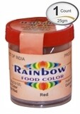 RAINBOW RED FOOD COLOR 25 GM