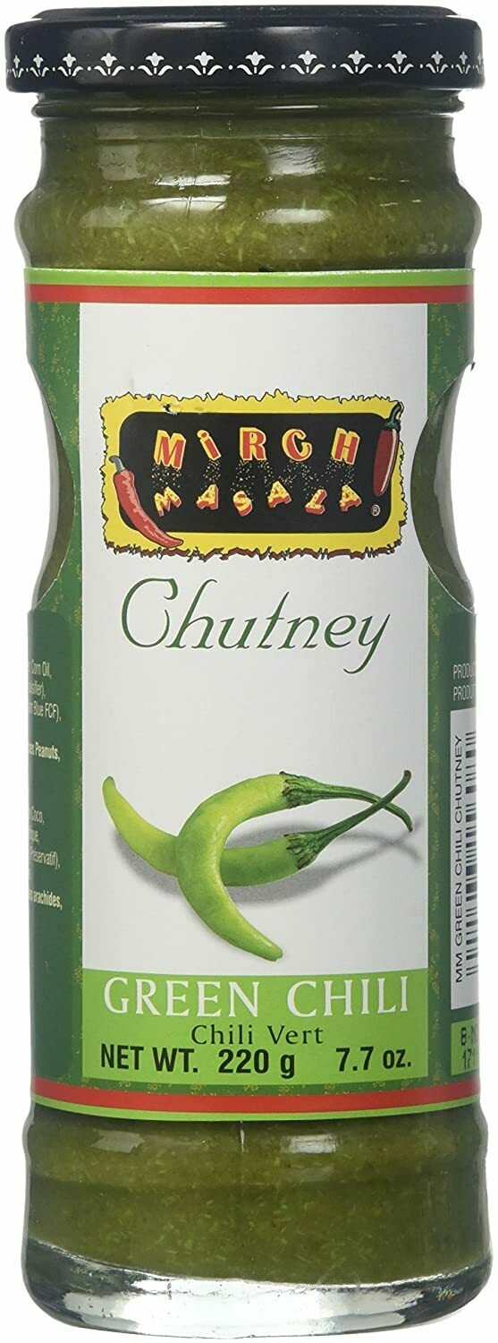 Mirch Masala Green Chili Chutney 220 Grams 
