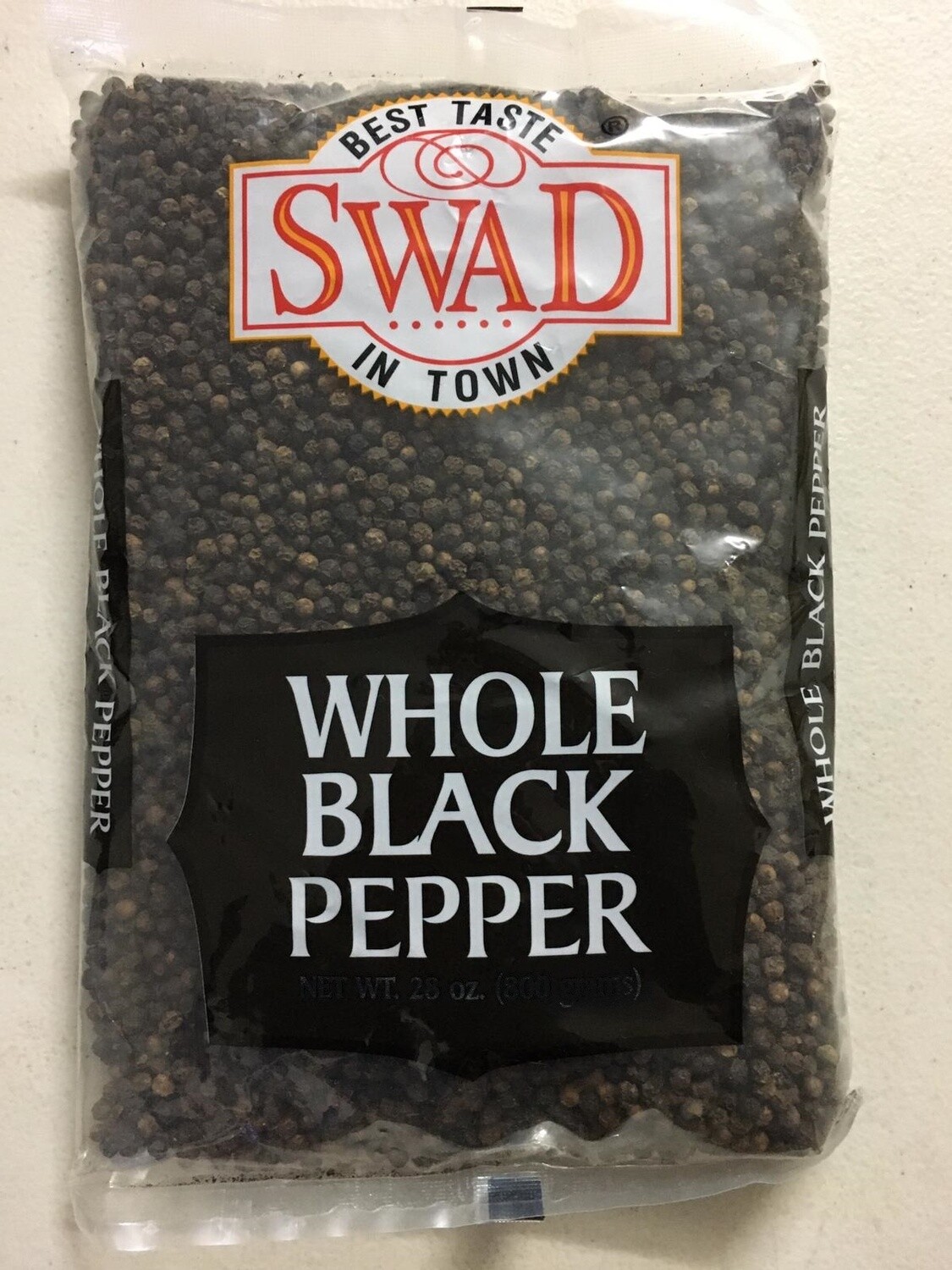 SWAD BLACK PEPPER WHOLE ( 7OZ)