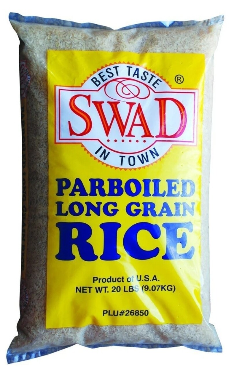 SWAD PARBOILED RICE 20lb