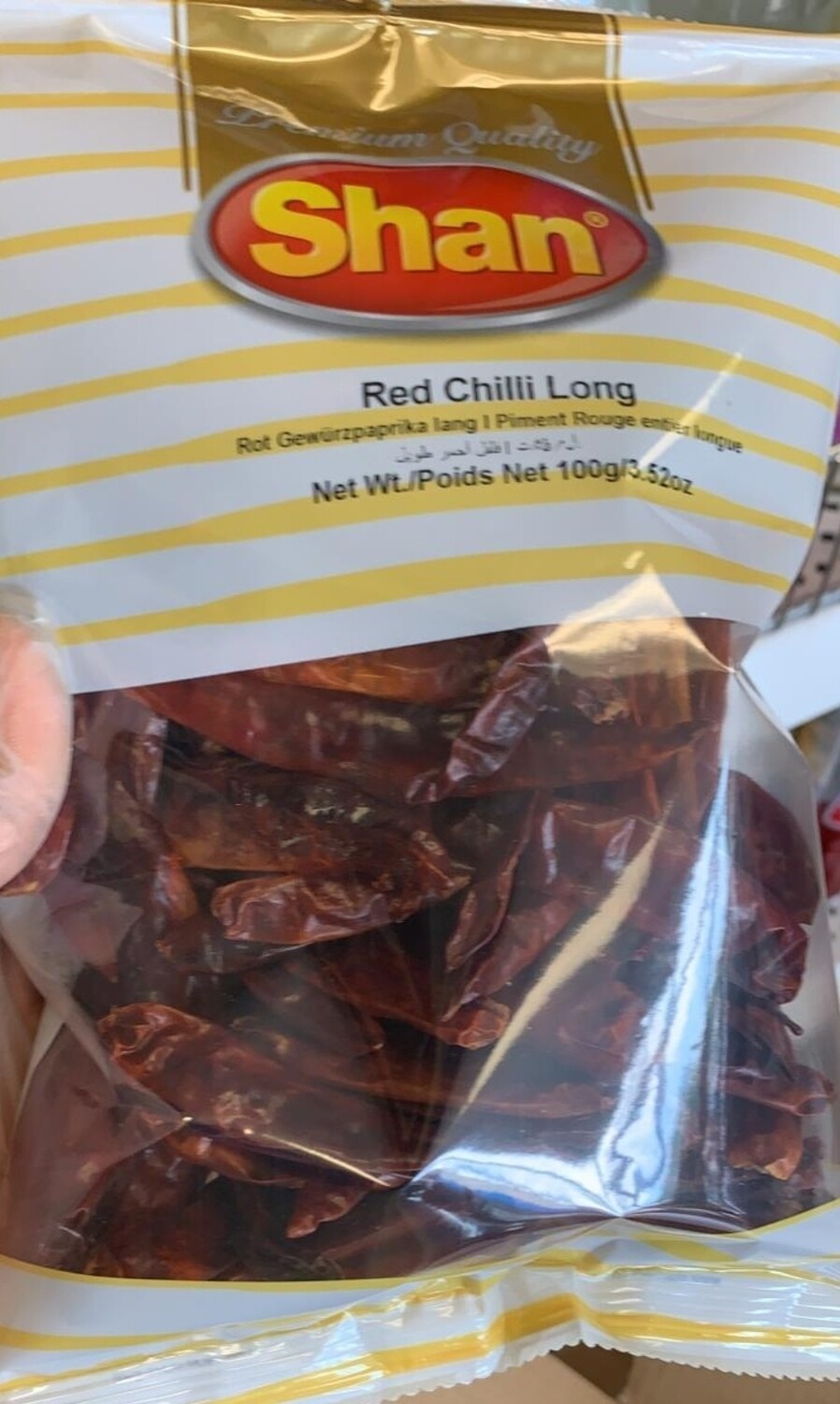 SHAN DRY RED CHILLI LONG 100gm