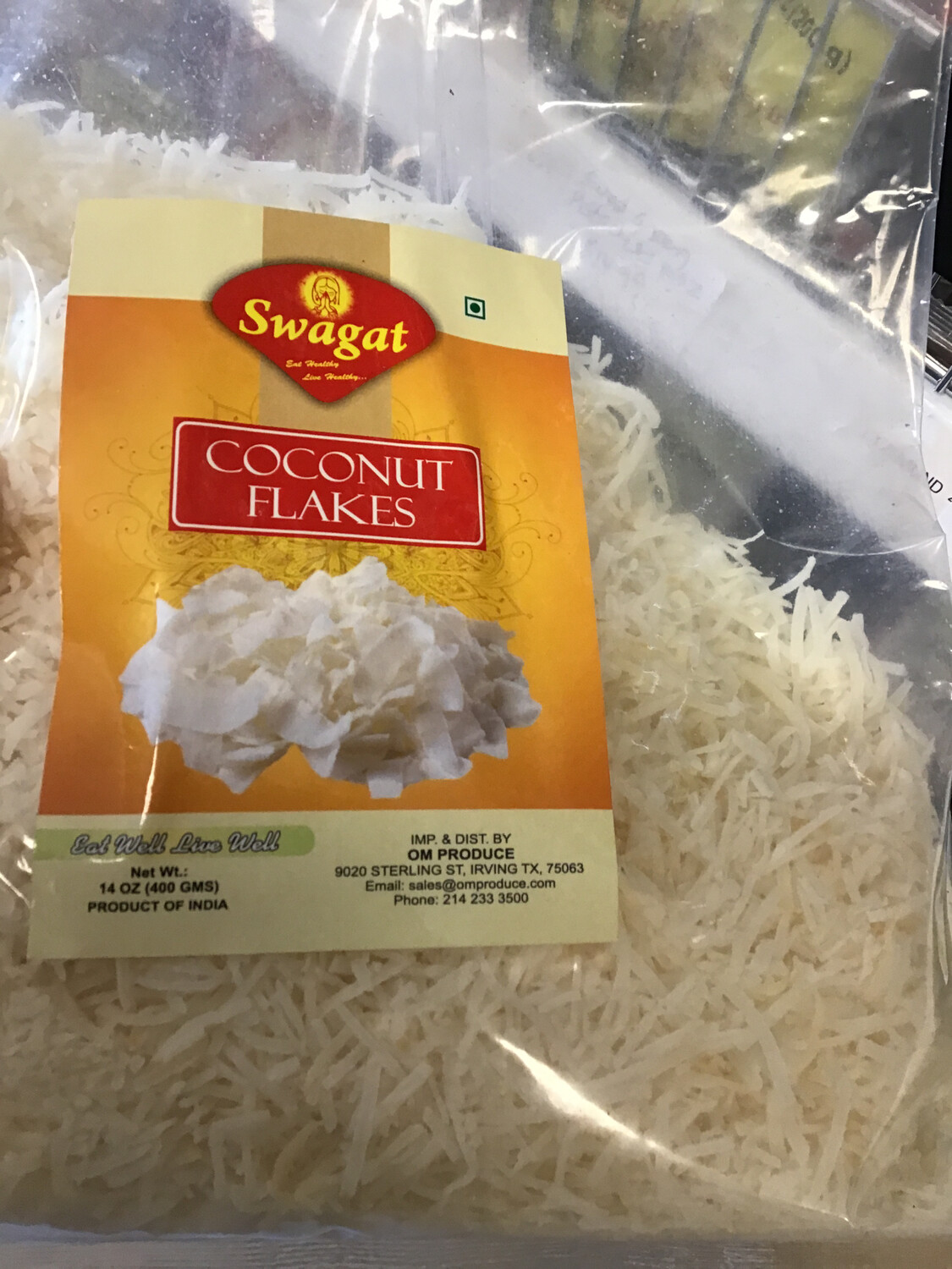 SWAGAT COCONUT FLAKES 400gm