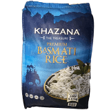 KHAZANA PREMIUM BASMATI RICE (BLUE) 10LB