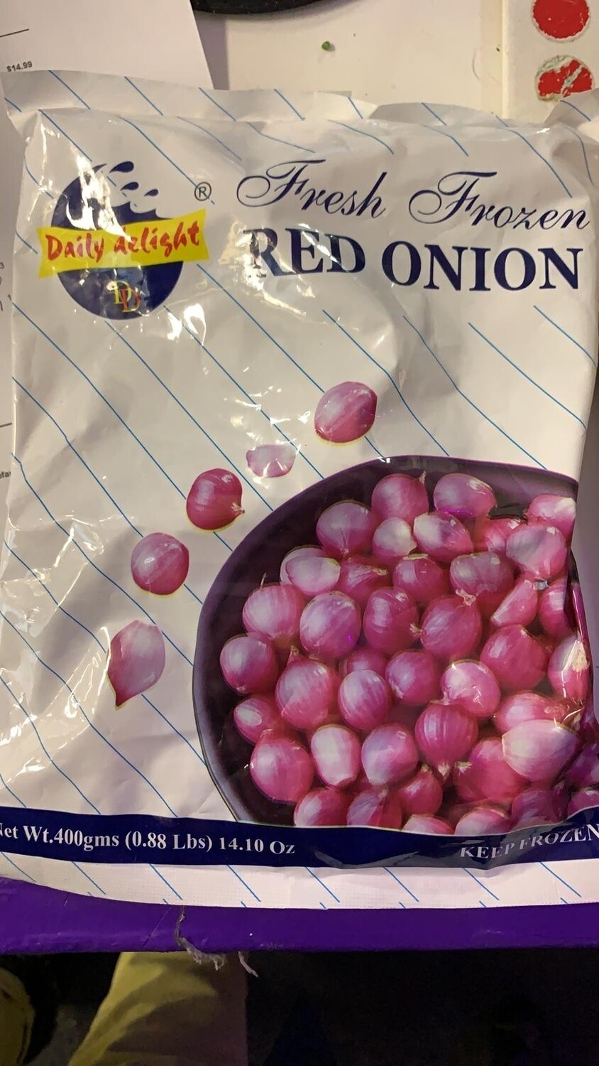 DAILY DELIGHT RED ONION 400 GM