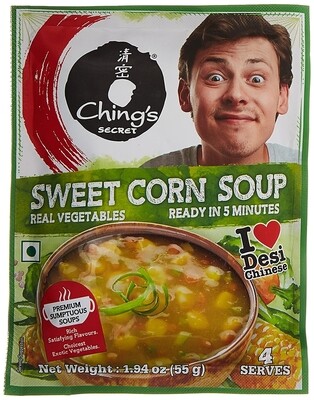 CHING Inst CORN VEG SOUP 55g