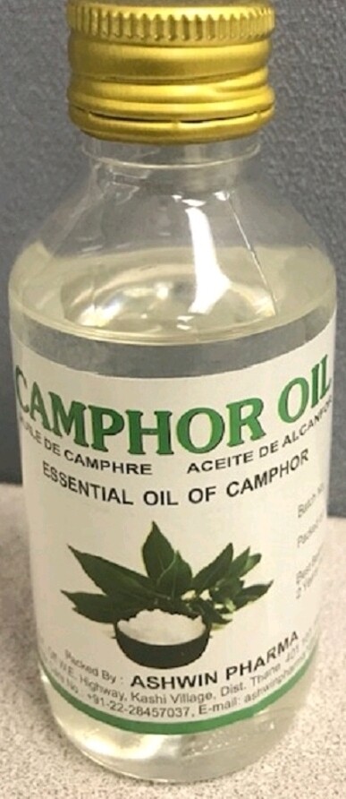 Ashwin Camphor Oil 100ml