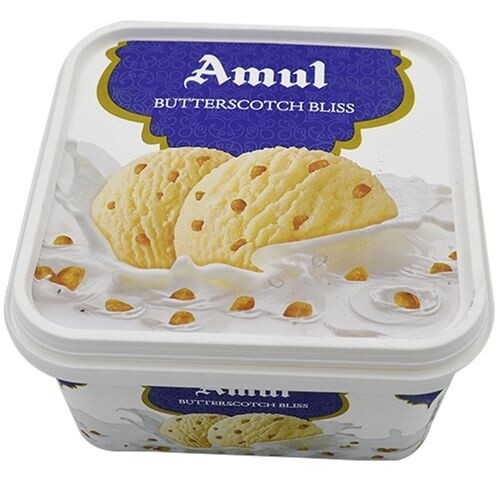 AMUL ICE CREAM BUTTERSCOTCH BLISS 1 L