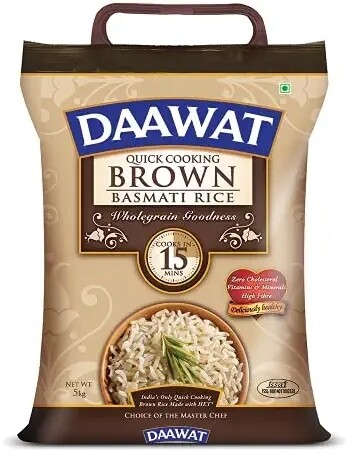 DAAWAT BROWN BASMATI RICE 10LB