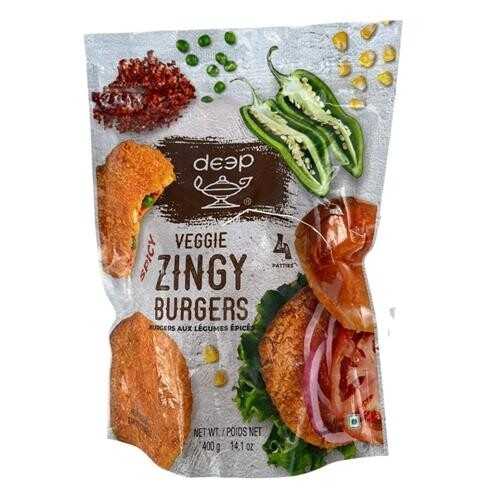 DEEP SPICY VEGGI ZINGY BURGER