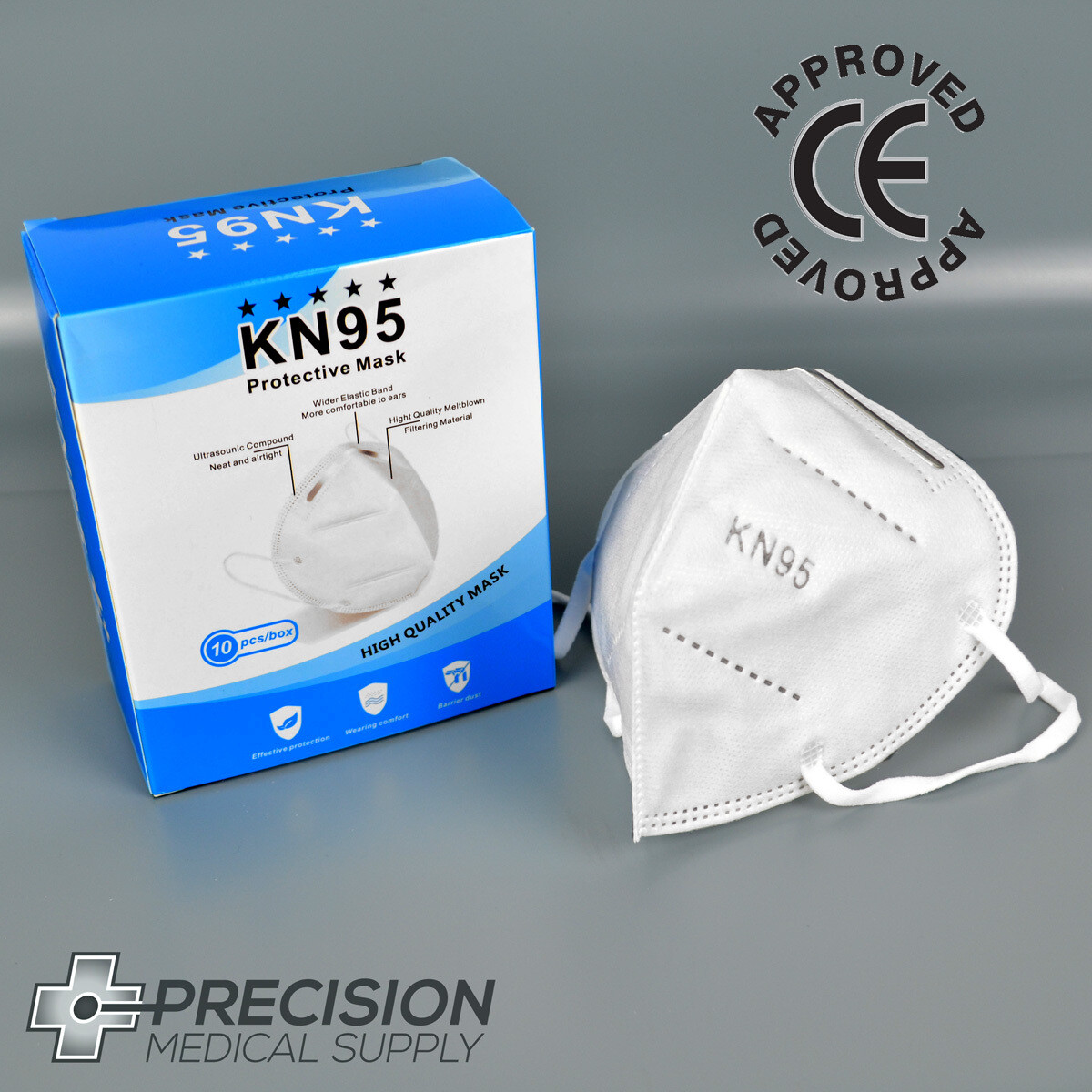 KN95 CE Approved Face Mask (Pack of 10)