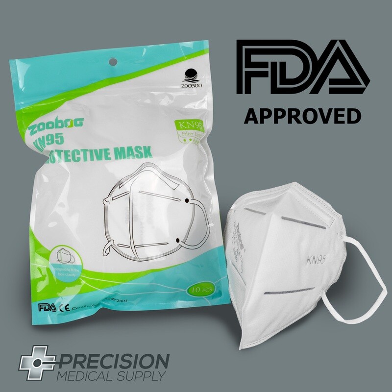 KN95 FDA Approved Face Mask (Pack of 10)
