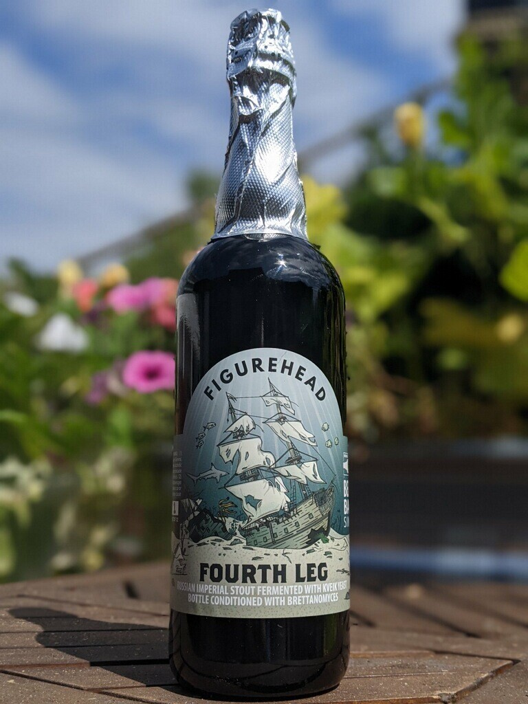 4th Leg - Bottle Conditioned w/ Brettanomyces (Russian Imperial Stout) 750ml