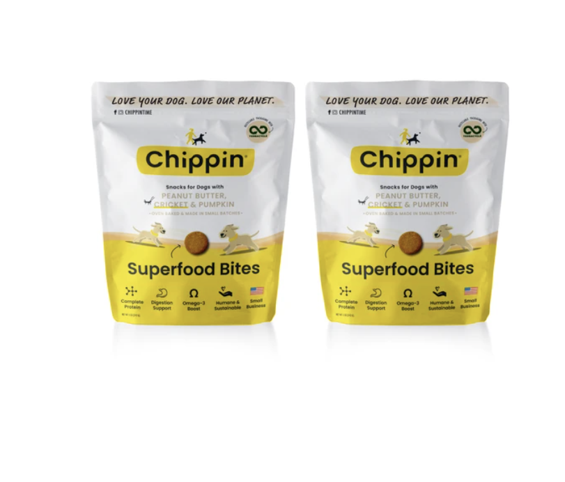 Chippin Superfood Bites Peanut Butter, Cricket, & Pumpkin
