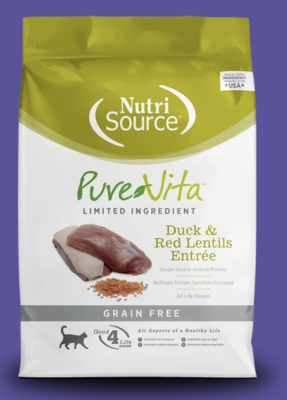 PureVita Duck & Red Lentils Grain Free Cat Food