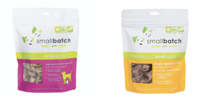 Small Batch Dog & Cat Heart Treats 3.5 oz. 