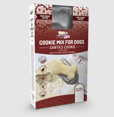 Puppy Cake Cookie Mix - Santa's Cookies