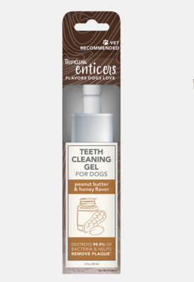 Tropiclean Enticers Teeth Cleaning Gel - 2oz