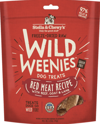 SC Wild Weenies Treats - Red Meat