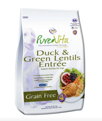 PureVita Grain Free Duck & Green Lentil