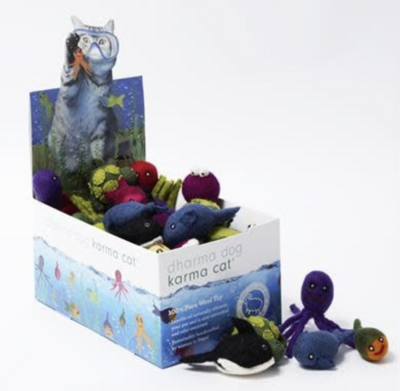 Karma Cat Aquatic Wool Cat Toy