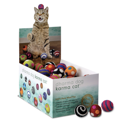 Karma Cat Ball Wool Cat Toy