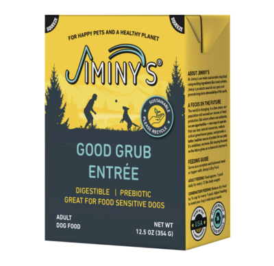 Jiminy's Good Grub Entree Wet Dog Food 12.5oz