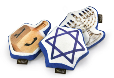 P.L.A.Y. Hanukkah 3pc Plush Toy Set
