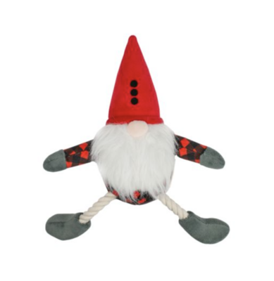 Tall Tails Holiday Pull-Through Rope Tug Toy