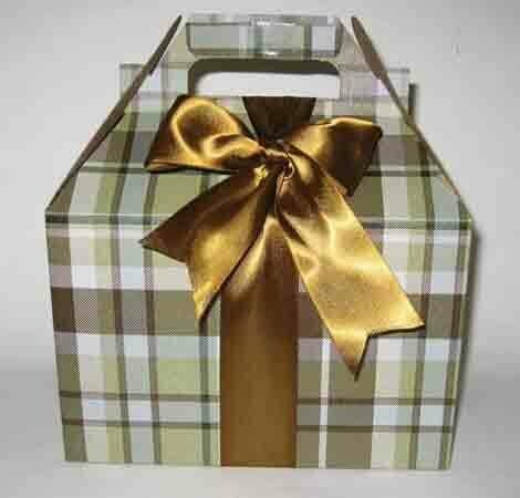 Cookie Gift Box - Kensington Plaid Cookie Gift Box - Kensington Plaid