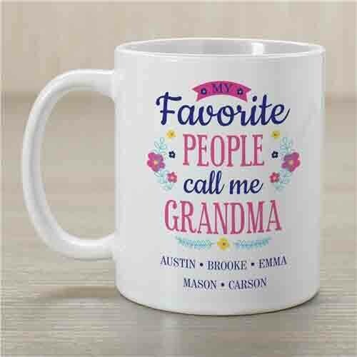 Personalized Mug for Grandma Personalized Mug for Grandma