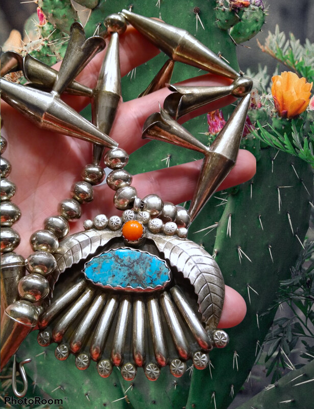 Squash Blossom / Navajo Pearls