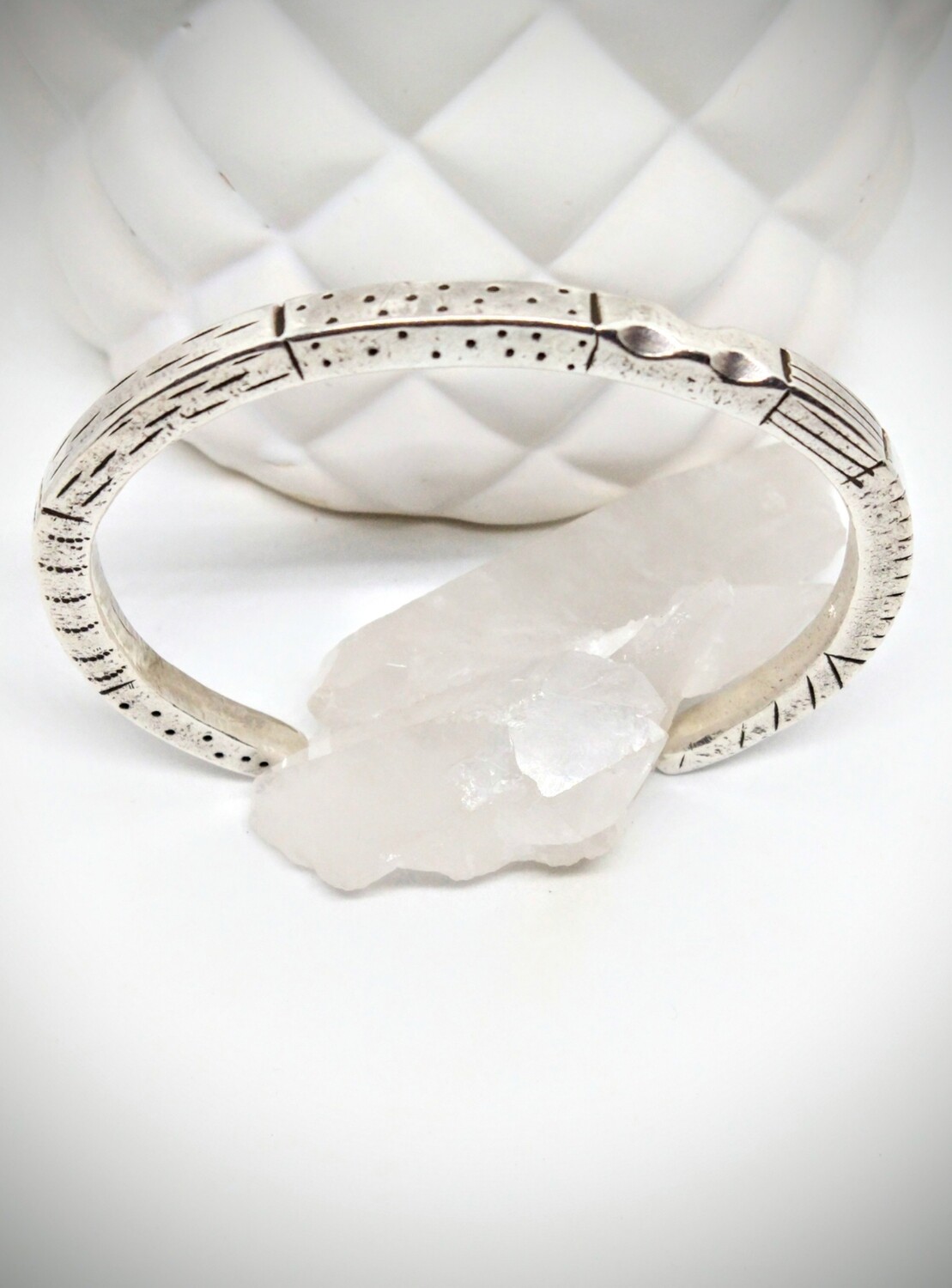 Thomas Mann Solid Sterling Silver Modern Cuff Bracelet