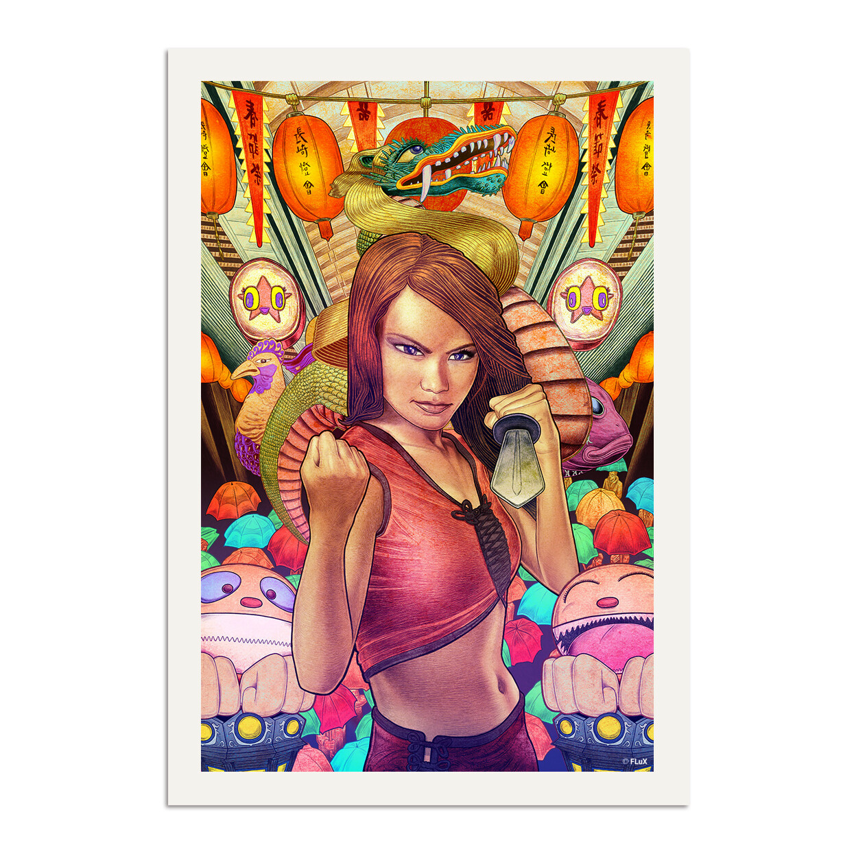 &quot;NGSKI&quot; Poster Print