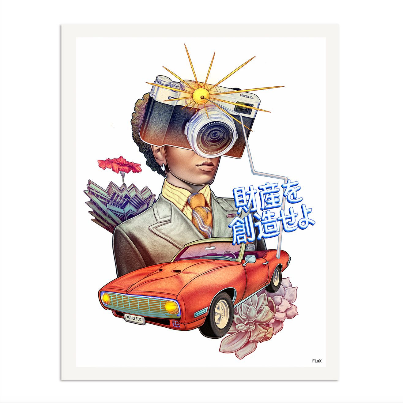 &quot;Camera&quot; Hand Signed Limited Edition Artist Print