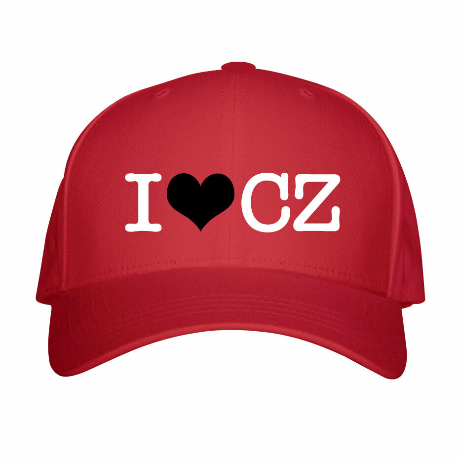 I Love CZ Red Black Unisex Snapback Hat I Love CZ Red Black Unisex Snapback Hat