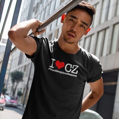 I Love CZ #thereisnoplacelikezone Men's T-Shirt