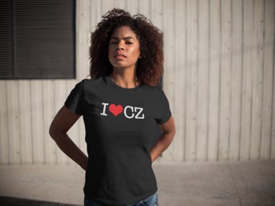 I Love CZ Women’s Premium T-Shirt