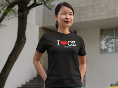 I Love CZ Toronto Women’s Premium T-Shirt