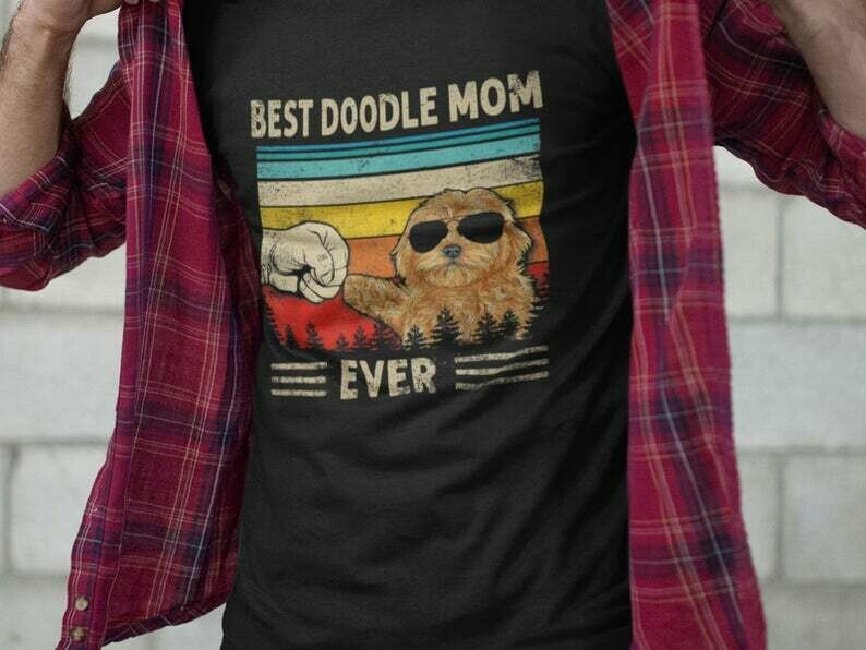 Best Doodle Mom Ever Shirt, Life Is Golden Shirt, Dog Lovers Shirt, Goldendoodle Dad, Best Dog Dad Ever, Dog Dad Shirt, Doodle Dad Shirt