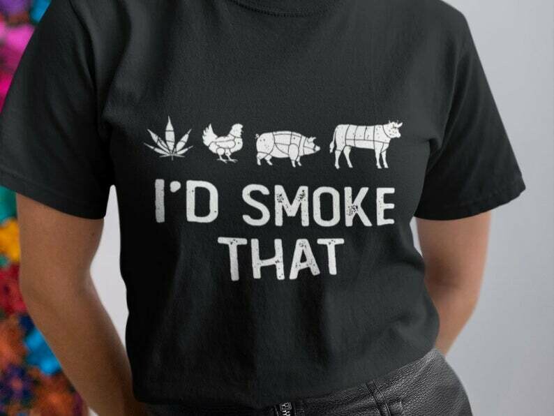 I'D Smoke That Shirt, Bbq Timer Shirt, Barbecue Shirt, Grill Shirt, Beer Timer, Funny Bbq Shirts, Funny Grilling Gift, Grilling Shirt