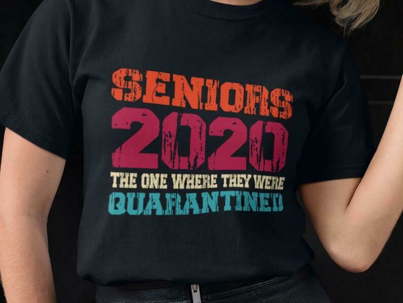 Class Of 2020 Graduation Senior Shirt, Stay At Home Shirt, Socially Distant, Shirt Extender, Quarantine Shirt, Introvert Shirt, Germs Shirt