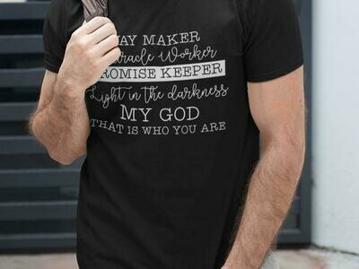 Way Maker Miracle Worker Promise Keeper Shirt, Jesus Saves, Jesus Shirt, Religious Shirts, Church Shirts, Faith Shirt, I Love Jesus