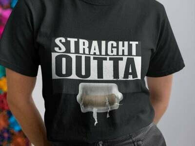 Straight Outta Toilet Paper Shirt, Toilet Paper Shirt, Straight Outta Shirt, Funny Sarcastic, Sarcasm Shirt, Funny Quotes Shirts