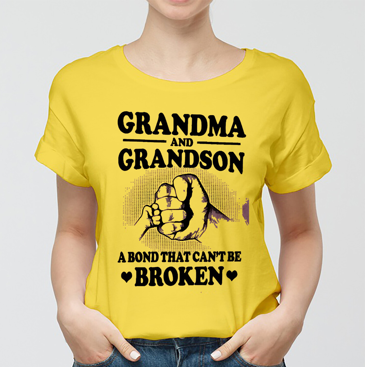 Grandma And Me Shirts - Happiness Is Being, Having A Grandma - Matching Outfits - Grandma and Baby - New Grandma Gift